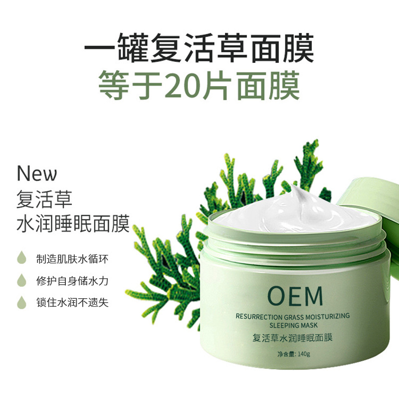 韩夫生_复活草睡眠面膜OEM